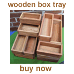 Wooden Box Tray - Buy Now
