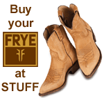 Buy your FRYE at STUFF