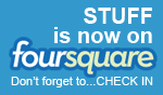 STUFF is now on Foursquare. Don't forget to check in.