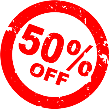 50% OFF