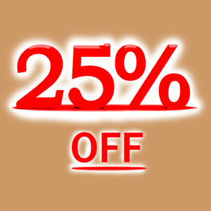 25% OFF