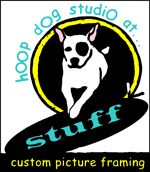 Hoop Dog Studio at STUFF: Custom Picture Framing